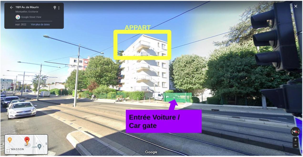 Cleo - 7places, Parking, Tram L2 Au Pied, 6min Gare St Roch, 4e Etage Apartment